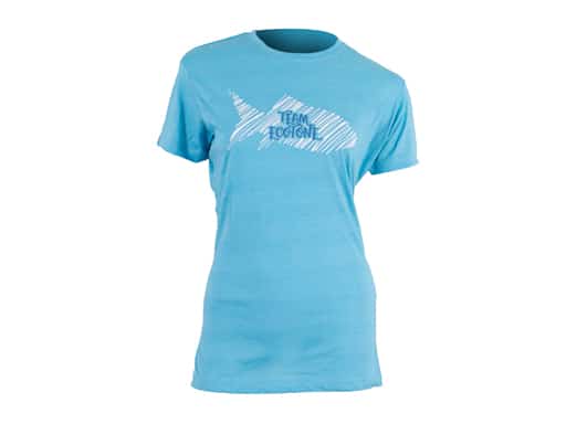 ECOTONE T-SHIRT DE PÊCHE DE FEMME, BLEU PALE image 0