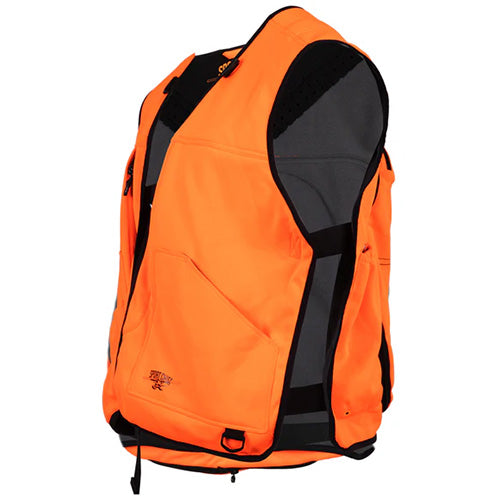 SPORTCHIEF DOSSARD DE CHASSE ORANGE AVEC SAC À DOS INTÉGRÉ J.T. MOOSE COLLECTION JASON TREMBLAY MORNEAU image 3