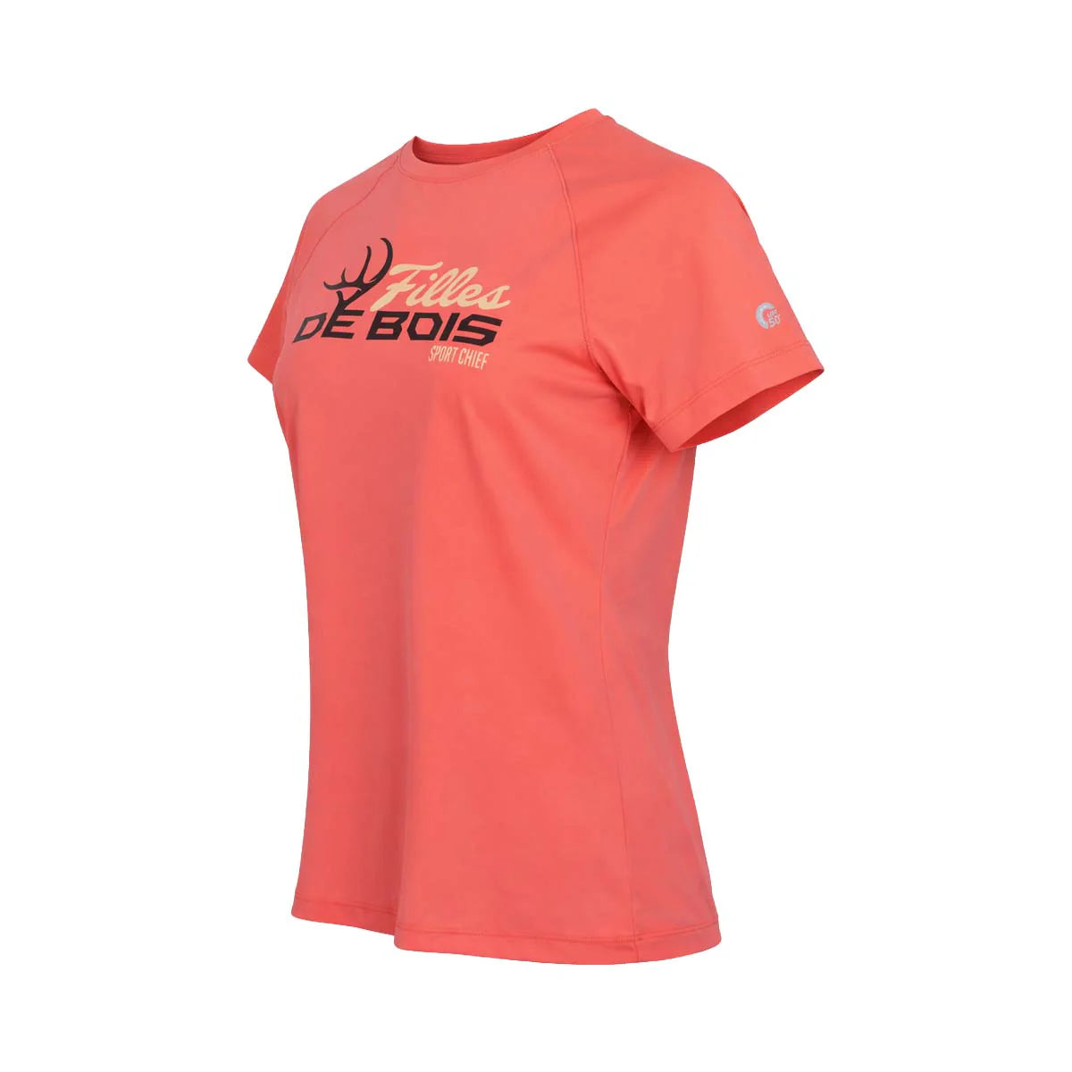 SPORTCHIEF T-SHIRT TETRA FILLES DE BOIS TAHITI ROSE image 1