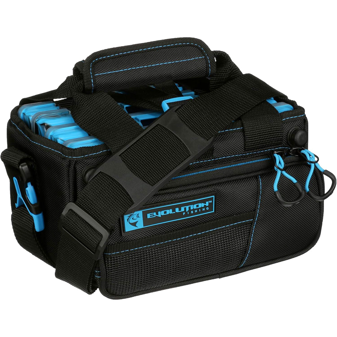 EVOLUTION SAC DE PÊCHE DRIFT 3500 BLEU  INCLUT 4 BOÎTES image 0