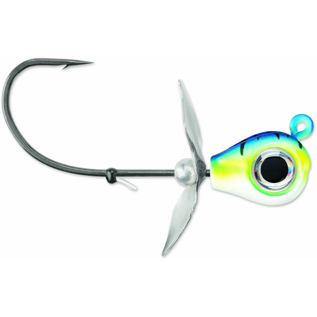 VMC TÊTES DE JIGS SNITCH 1/4 - 1/4, BLUE FIRE UV image