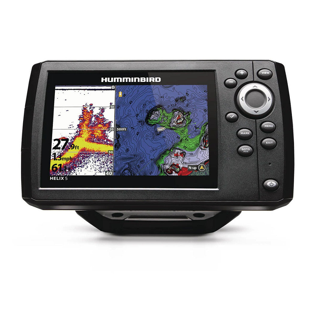 HUMMINBIRD SONAR HELIX 5 CHIRP GPS G3 AVEC CARTE LAKEMASTER QC image 0