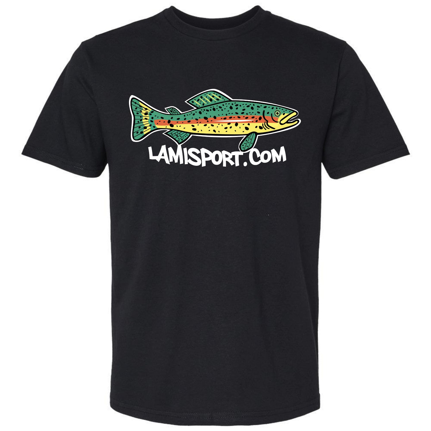L'AMI SPORT T-SHIRTS PERSONNALISÉS "LAMISPORT.COM" - TRUITE image 0