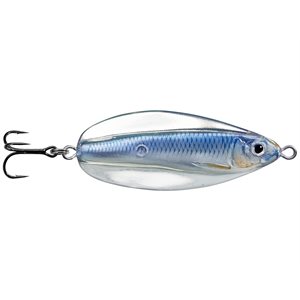 LIVETARGET ERRATIC SHINER 2" 1/4oz - SILVER/BLUE image