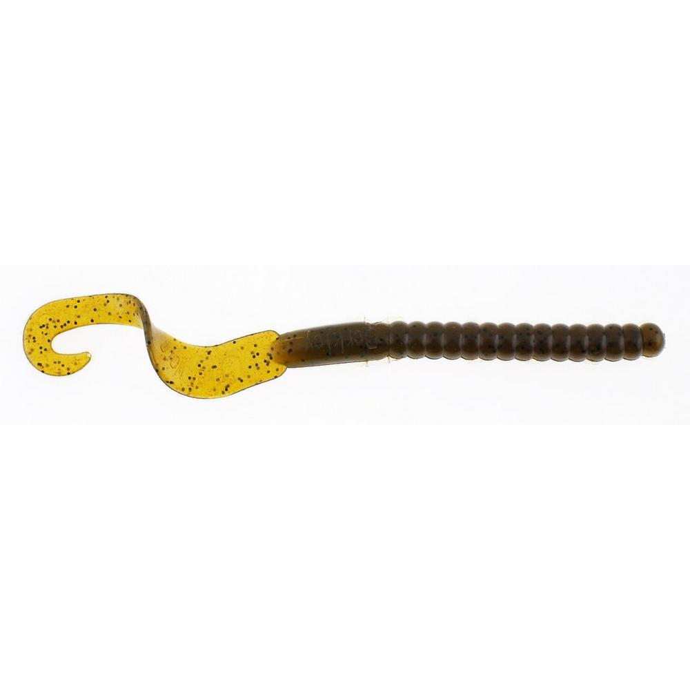 BERKLEY POWERBAIT POWER WORMS 7'' - GREEN PUMPKIN image