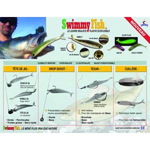 LEURRE SOUPLE RÉALISTE SWIMMY FISH 4.25'' DE TARGET BAITS image 2