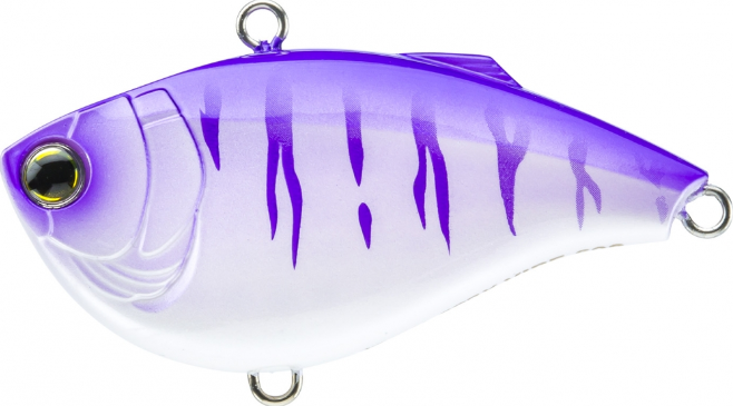 YO- ZURI POISSON NAGEUR 3DR-X VIBE 60MM - UV PURPLE TIGER image