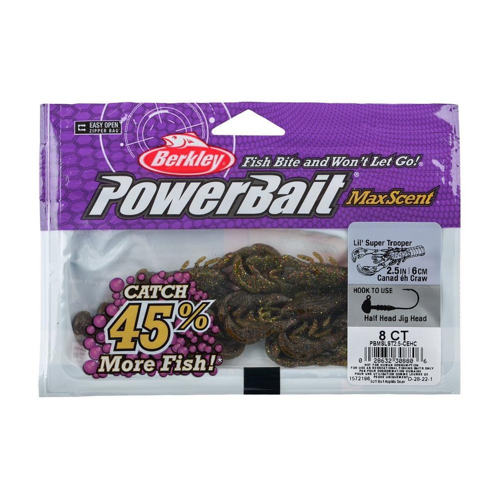 BERKLEY POWERBAIT MAXSCENT LIL' SUPER TROOPER image 1