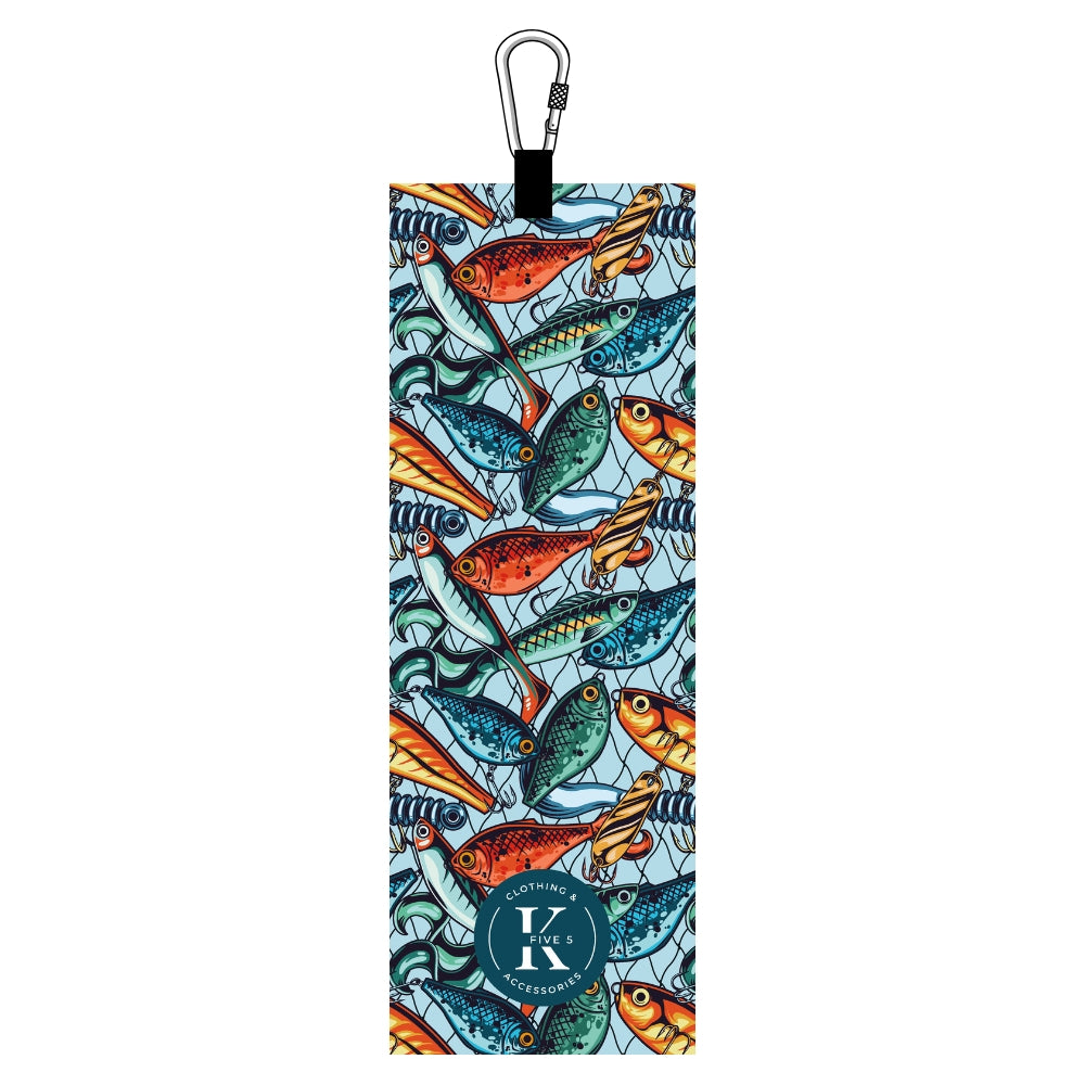 K5 SERVIETTE DE PÊCHE - POISSON COLORÉ image 0