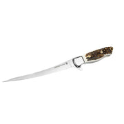 LAMOUREUX AND SONS COUTEAU DE PÊCHE À FILET BONAVENTURE STAG BOIS DE CERF image 0