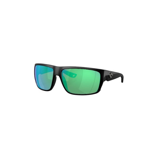 COSTA LUNETTE DE SOLEIL AVEC VERRE POLARISÉ 580 - FLY LINE - MATTE BLACK, GREEN MIRROR image