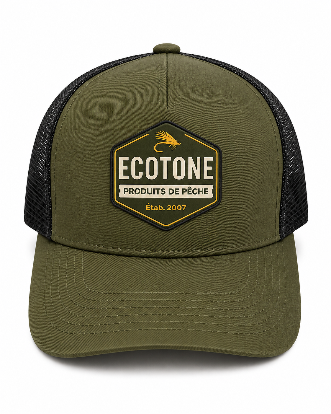 ECOTONE GREEN SNAPBACK CAP