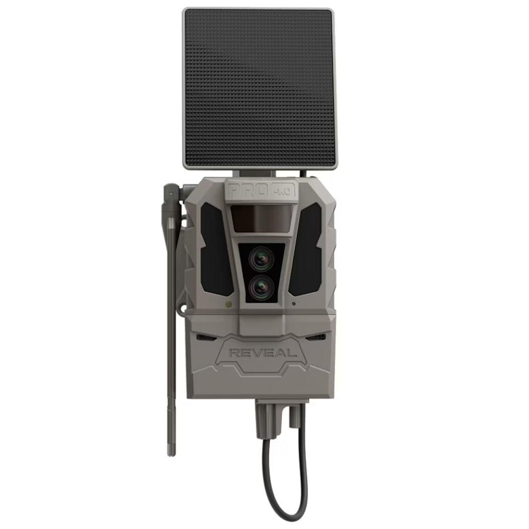 TACTACAM REVEAL PRO 4.0 SOLAR CELLULAR TRAIL CAMERA COMBO