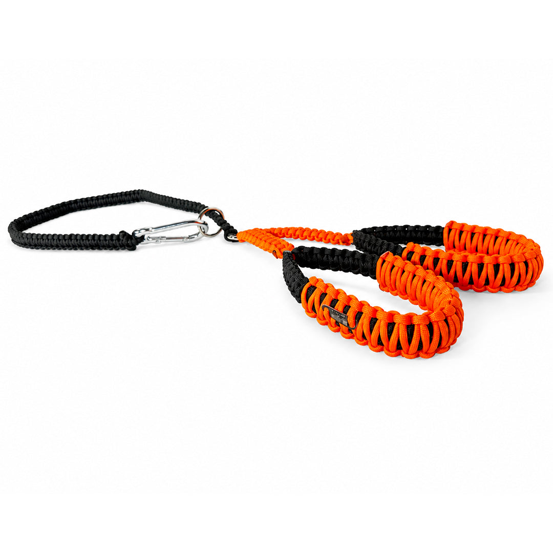 SAM HUNTING BEAR AND DEER GAME DRAG - BLACK ORANGE